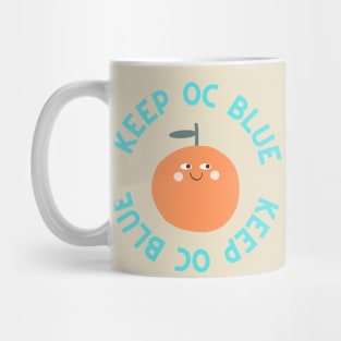 Keep OC Blue Orange Mug